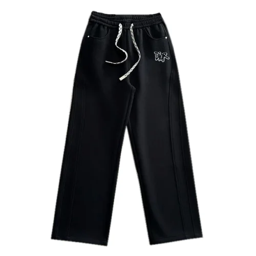 Штаны Christian Dior Frontside Contrast Logotype "Black"