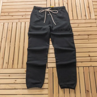 Штаны Essentials Fear Of God With Beige Tie "Black" фото № 4