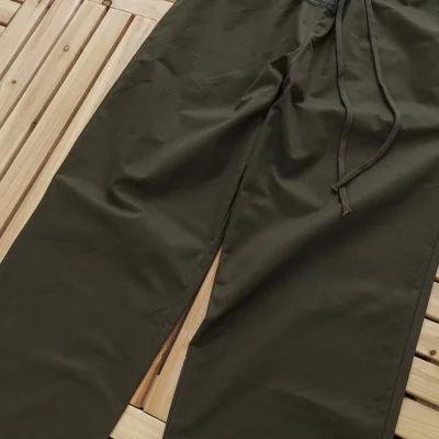 Штаны Fear Of God With Black Patch "Brown/Green" фото № 4