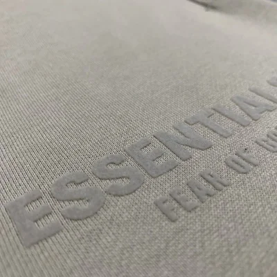 Штаны Fear Of God Sports - With Text Logo "Beige" фото № 6