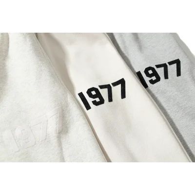 Штаны Fear Of God Cotton "White/Black" фото № 3