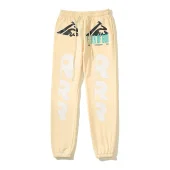 Штаны Four Caccus X Fear Of God With Logo "Cream"