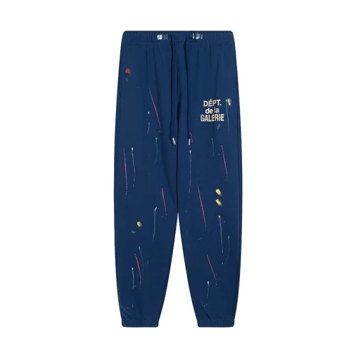 Штаны Gallery Dept With Paint Spots-Style "Blue"