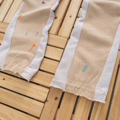 Штаны Gallery Dept Stained "Beige/White" фото № 8