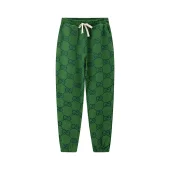 Штаны Gucci Print Of Intertwined Letters "Green"