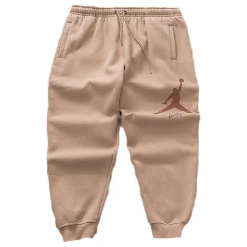 Спортивные штаны Jordan Jumping Man Print "Beige"