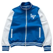Худи Louis Vuitton Double Color ZIP "Blue/White"