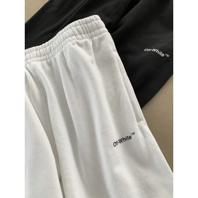 Штаны Off White Zebra Stripes "White" фото № 3