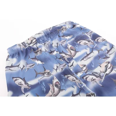 Штаны Palm Angels On An Elastic Band "Blue" фото № 3