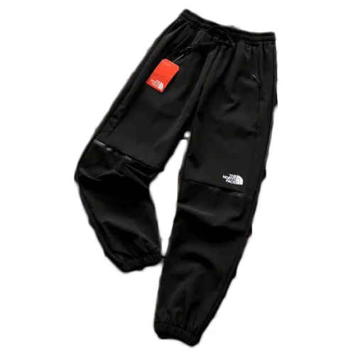 Спортивные штаны The North Face Stripe And Logo On Knees "Black"