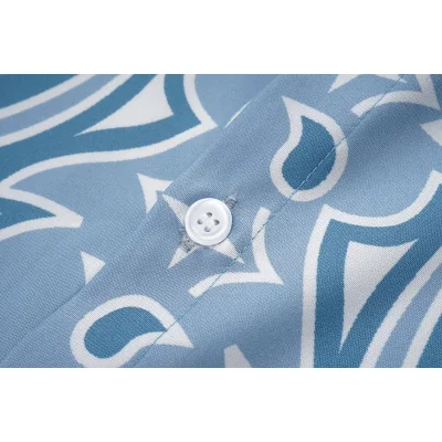 Рубашка Amiri Tracery Print "Blue" фото № 3 Рубашка Amiri Tracery Print "Blue" фото № 3