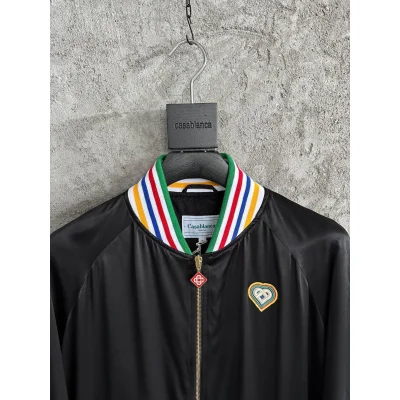 Бомбер Casablanca Small Heart Colorful Outlines Casa Blanca "Black" фото № 2