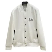 Бомбер Christian Dior Varsity Logo "White"