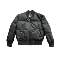 Бомбер Prada A Small Purse With Rivets "Black"