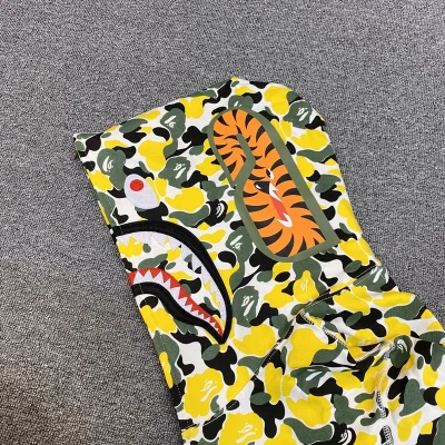 Худи A Bathing Ape Spotted With Hood ZIP "Green/Yellow" фото № 4