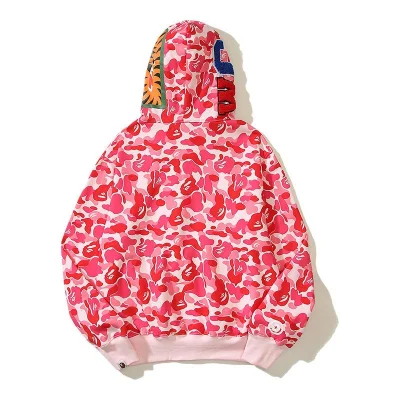 Худи A Bathing Ape The Emotion Of Despair -ZIP "Pink" фото № 2