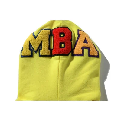 Худи A Bathung Ape Minions Face On Hood Zip "Yellow" фото № 5