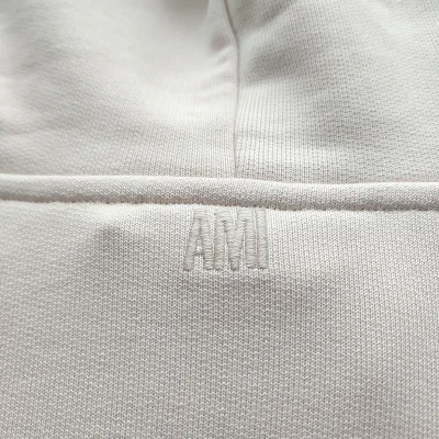Худи Amiri Small Brand Logo ZIP "White" фото № 8
