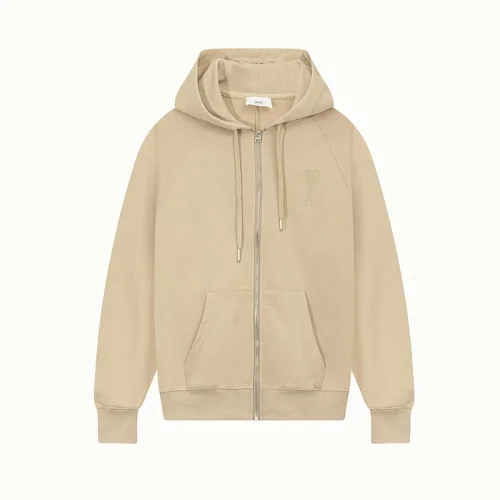 Худи Amiri With A Logo - ZIP "Brown"