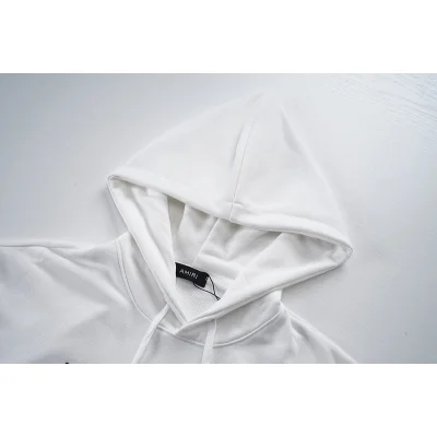 Худи Amiri Front Front Logo Print "White" фото № 6