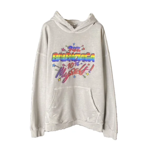 Худи Balenciaga Myself "White"