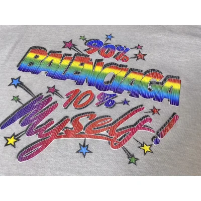 Худи Balenciaga Myself "White" фото № 4