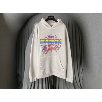 Худи Balenciaga Myself "White" фото № 6