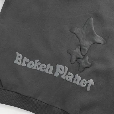 Худи Broken Planet Out Of The Shadows "Gray" фото № 2