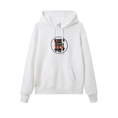 Худи Burberry With Soft Logo "White"
