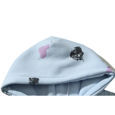 Худи Cactus Jack Merch Fun Skeleton "Blue" фото № 5