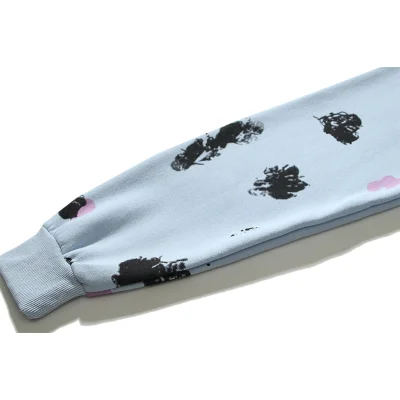 Худи Cactus Jack Merch Fun Skeleton "Blue" фото № 6