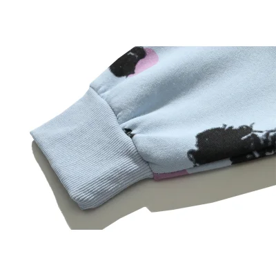 Худи Cactus Jack Merch Fun Skeleton "Blue" фото № 7