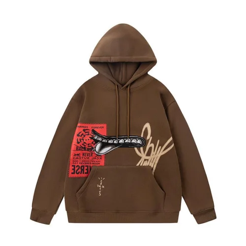 Худи Cactus Jack Utopia Smile "Brown"