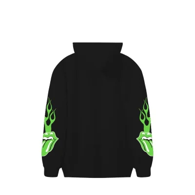 Худи Cashflow Showing Language "Black" фото № 5