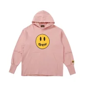 Худи Drew House Print — Yellow Smile "Pink"