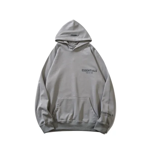 Худи Fear Of God Reflective Text "Gray"
