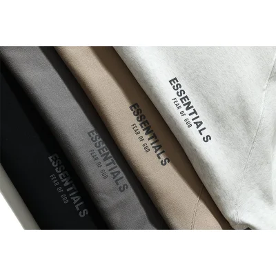 Худи Fear Of God Reflective Text Logo "Brown" фото № 3