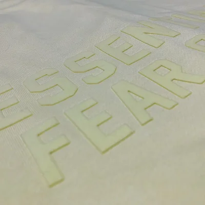 Худи Fear Of God Having Text Logo - ZIP "Yellow" фото № 3