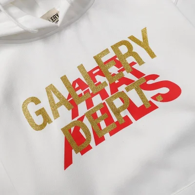 Худи Gallery Dept With Print "White" фото № 6