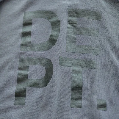 Худи Gallery Dept Flame Sleeves "Gray" фото № 2