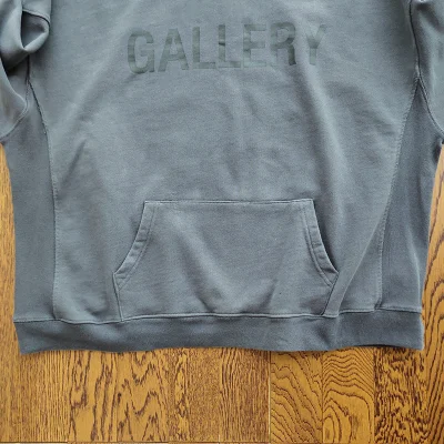 Худи Gallery Dept Flame Sleeves "Gray" фото № 3