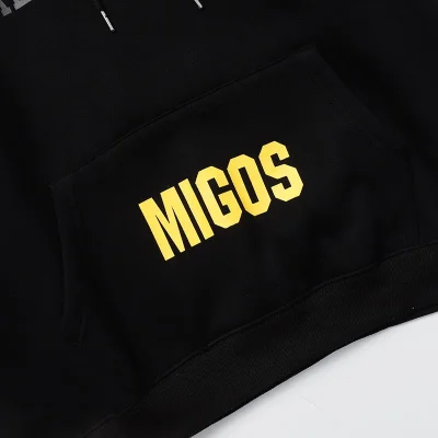 Худи Gallery Dept Nawf Atlanta "Black" фото № 7