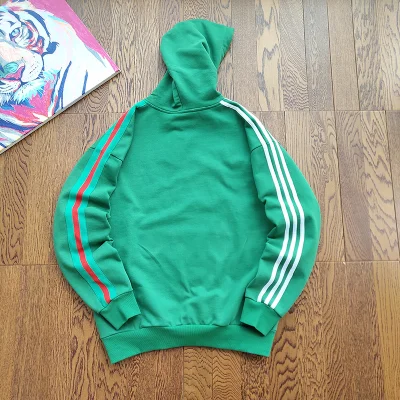 Худи Gucci Together With Adidas "Green" фото № 2