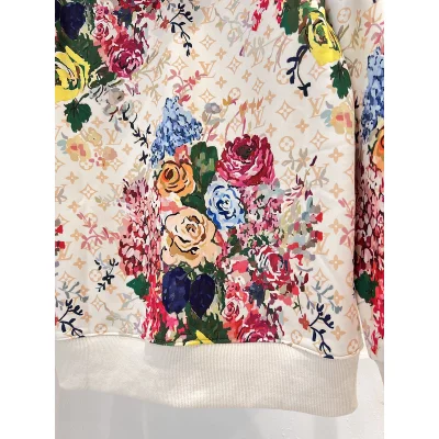 Худи Louis Vuitton The World Of Flowers "White/Pink" фото № 2 Худи Louis Vuitton The World Of Flowers "White/Pink" фото № 2