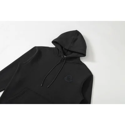 Худи Moncler With An Emblem "Black" фото № 2