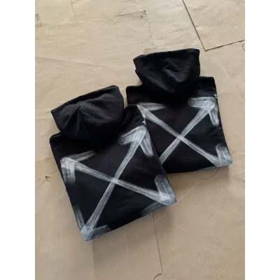 Худи Off White Virgil Abloh Fashion Designer "Black" фото № 4 Худи Off White Virgil Abloh Fashion Designer "Black" фото № 4