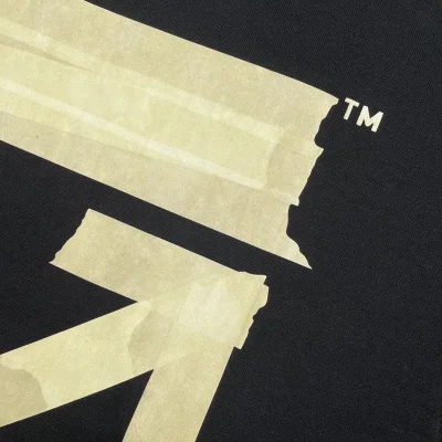 Худи Off White With Logo - ZIP "Black" фото № 7 Худи Off White With Logo - ZIP "Black" фото № 7