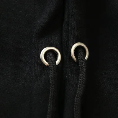 Худи Off White Print Guitar Neck And Blue Strings "Black" фото № 5