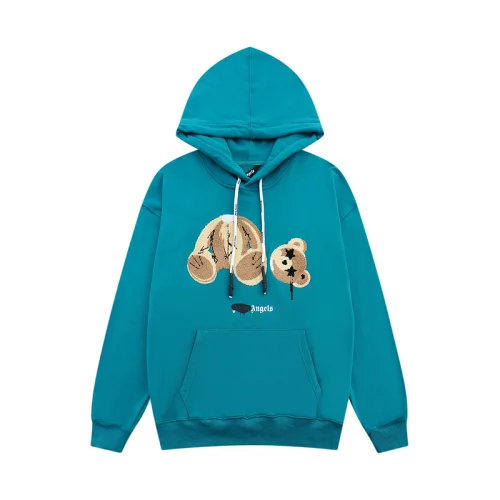 Худи Palm Angels The Severed Head Of A Bear Toy "Turquoise"