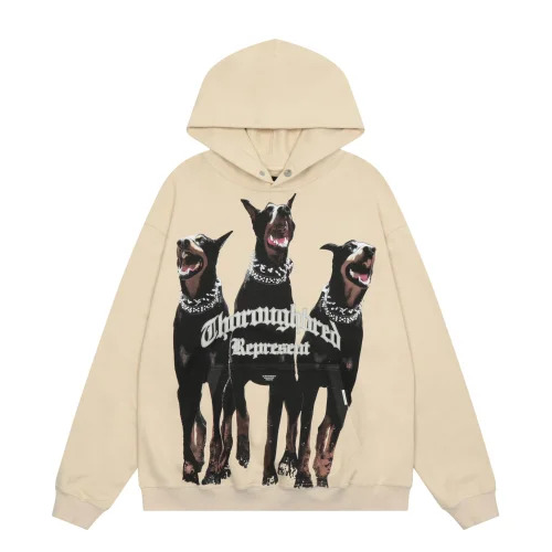 Худи Represent Dogs "Beige"